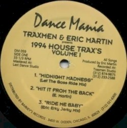 1994 House Trax's Volume I