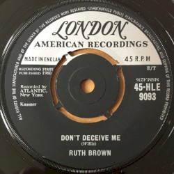 Don't Deceive Me / I Burned Your Letter