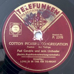 Cotton Picker's Congregation / Love Is in the Air To-Night