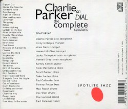 Charlie Parker on Dial: The Complete Sessions
