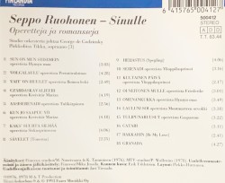 Sinulle - Operetteja ja romansseja