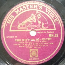 Your Feet's Too Big / Bless You