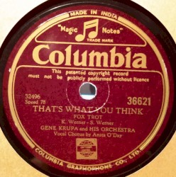 That's What You Think / All Those Wonderful Years