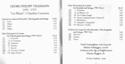 Les Plaisirs / Chamber Concertos
