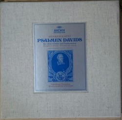 Psalmen Davids Für 2 Bis 4 Chöre Und Instrumente - Psalms Of David - Psaumes De David (Gesamtaufnahme - Complete - Integral)