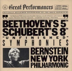 CBS Great Performances, Volume 6: Beethoven: Symphony no. 5 / Schubert: Symphony no. 8 "Unfinished"