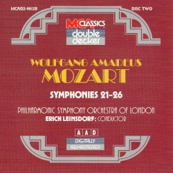 Symphonies 21 - 26