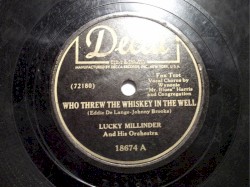 Who Threw the Whiskey in the Well / Shipyard Social Function