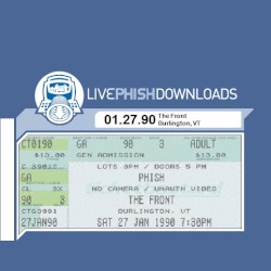 1990-01-27: The Front, Burlington, VT, USA