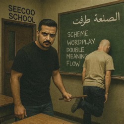 الصلعة طرفت