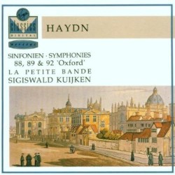 Sinfonien - Symphonies 88, 89, 92 'Oxford'