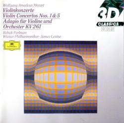 Violinkonzerte nos. 1 & 5 / Adagio für Violine und Orchester KV 261