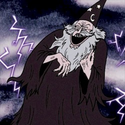 Psychopathic Halloween Blood Wizard