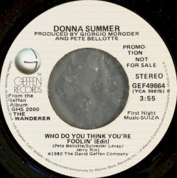 Who Do You Think You’re Foolin’