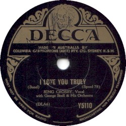 I Love You Truly / Just A Wearyin’ for You