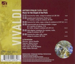 Musica per la Cappella della Pietà