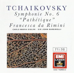 Symphonie no. 6 "Pathétique" / Francesca da Rimini