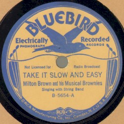 Take It Slow and Easy / Get Along, Cindy