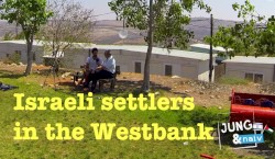 Jung & Naiv #201, „in Palestine: Yisrael Medad (Israeli Settlers)“