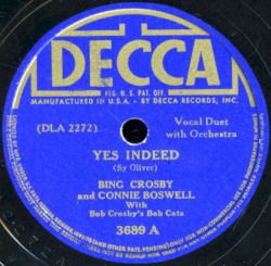 Yes Indeed / Tea for Two