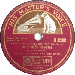 Blue Skies / Dear Old Southland
