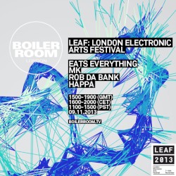 Boiler Room x LEAF mix