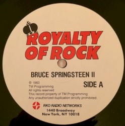 Royality of Rock: Bruce Springsteen II
