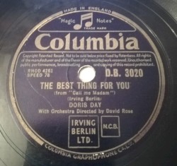 It's a Lovely Day Today / The Best Thing for You