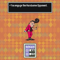 Battle Against a Handsome Opponent