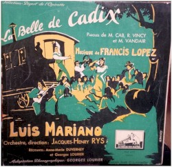 La Belle de Cadix : Sélection - Digest de l'opérette