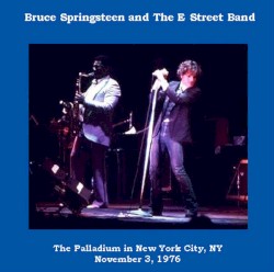 The Palladium in New York City, NY: November 3, 1976