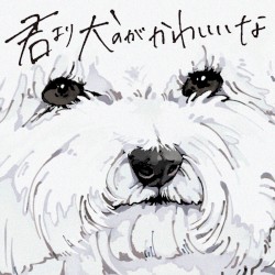 君より犬のがかわいいな