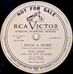 I Know a Secret / Charlestono-Mio