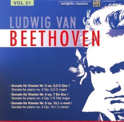 Ludwig van Beethoven Complete Works, Volume 21