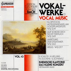 Vokalwerke (I)