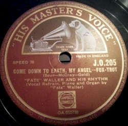 Come Down to Earth, My Angel / It's a Sin to Tell a Lie