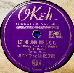 Let Me Join the C.C.C. / Poor Little Honky Tonk Girl