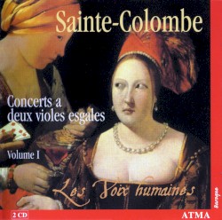 Concerts a deux violes esgales, Volume I