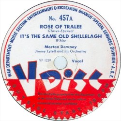 Rose of Tralee / It’s the Same Old Shillelgah / Grandfather’s Clock / The Lass With the Delicate Air
