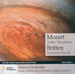 BBC Music, Volume 33, Number 7: Mozart: “Jupiter” Symphony / Britten: Nocturne op. 60