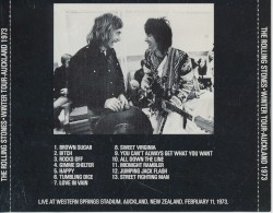Winter Tour—Auckland 1973