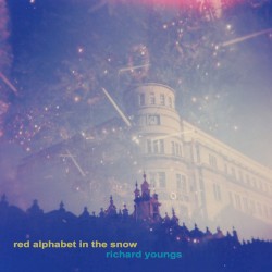 Red Alphabet in the Snow