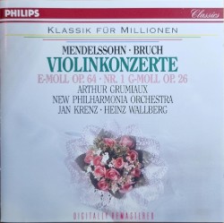 Bruch: Violinkonzert Nr. 1 g-moll, op. 26 / Mendelssohn: Violinkonzert e-moll, op. 64