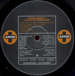 Axiom Ambient - Lost in the Translation