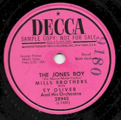 The Jones Boy / She Was Five and He Was Ten