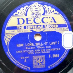 How Long Will It Last? / Lawd, You Made the Night Too Long