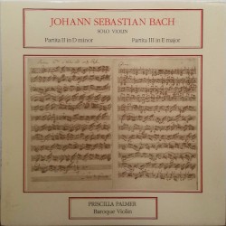 Partita II in D minor / Partita III in E major