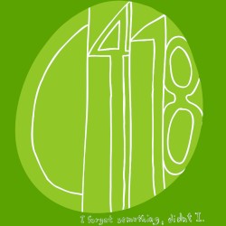 I forgot something, didn’t I.