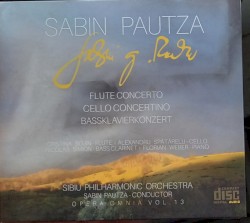 Flute Concerto / Cello Concertino / Bassklavierkonzert