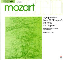 Symphonies Nos. 38 'Prague', 39, 40 & 41 'Jupiter'